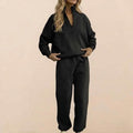 Athleisure at its Finest: Cotton-Blended Two-Piece Tracksuit