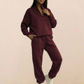 Athleisure at its Finest: Cotton-Blended Two-Piece Tracksuit