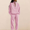 Athleisure at its Finest: Cotton-Blended Two-Piece Tracksuit