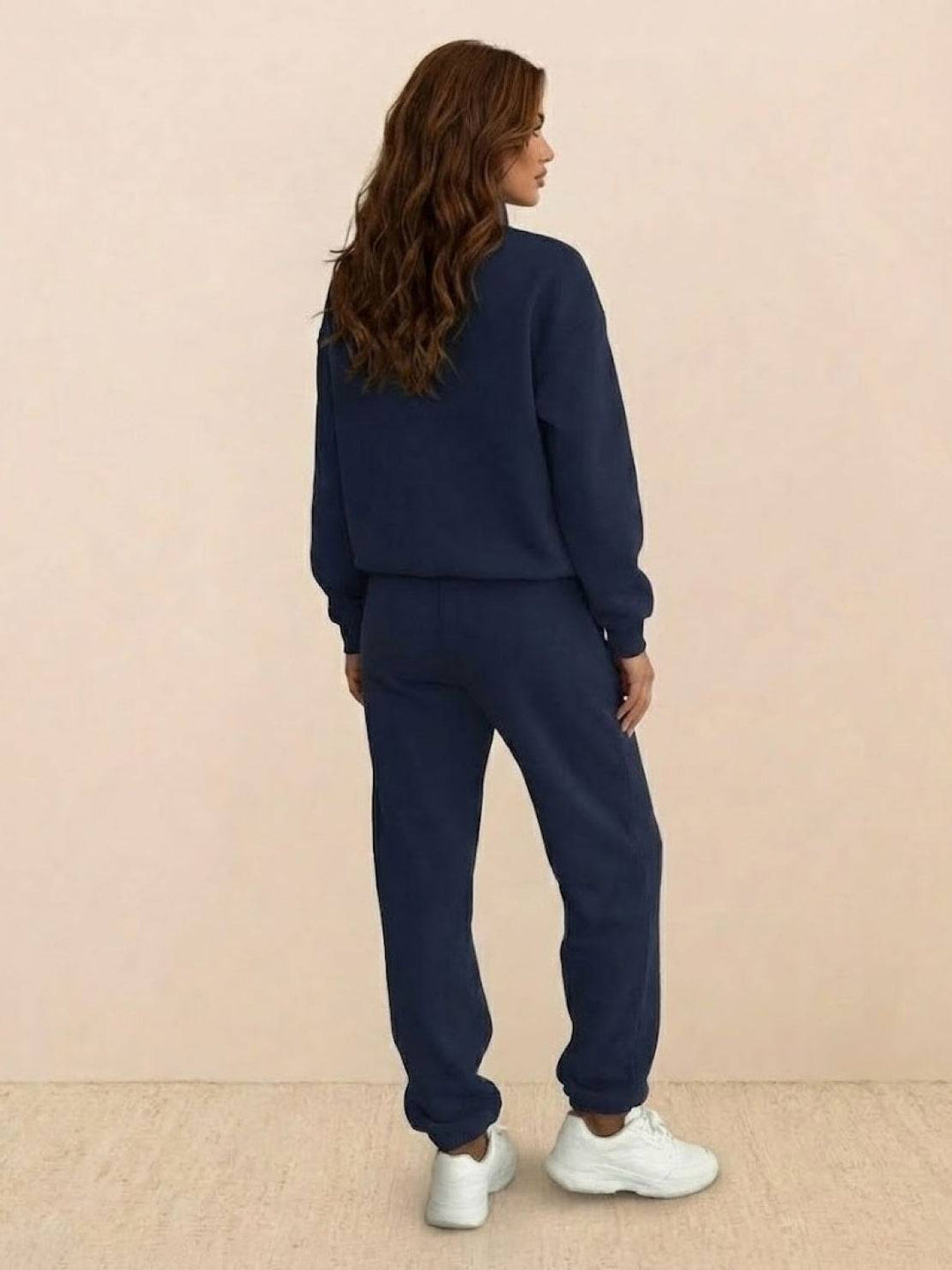 Athleisure at its Finest: Cotton-Blended Two-Piece Tracksuit