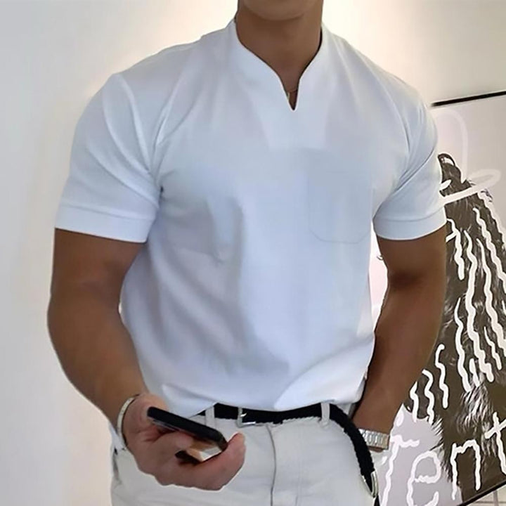 Refined Collar Polo Shirt