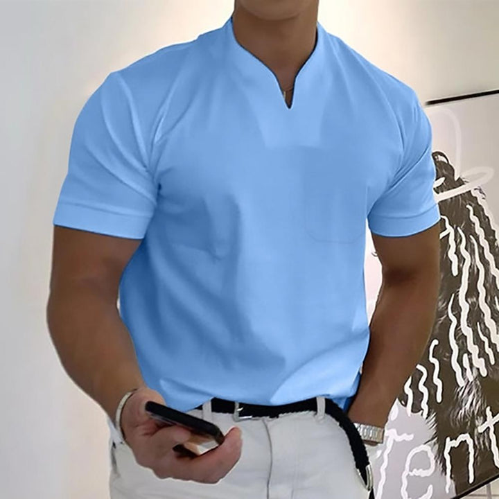 Refined Collar Polo Shirt
