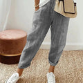 Relaxed Striped Summer Pants