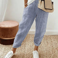 Relaxed Striped Summer Pants