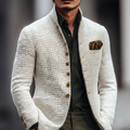 Refined Single Breasted Cardigan
