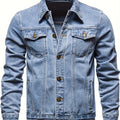 REGULAR DENIM JACKET FOR MEN