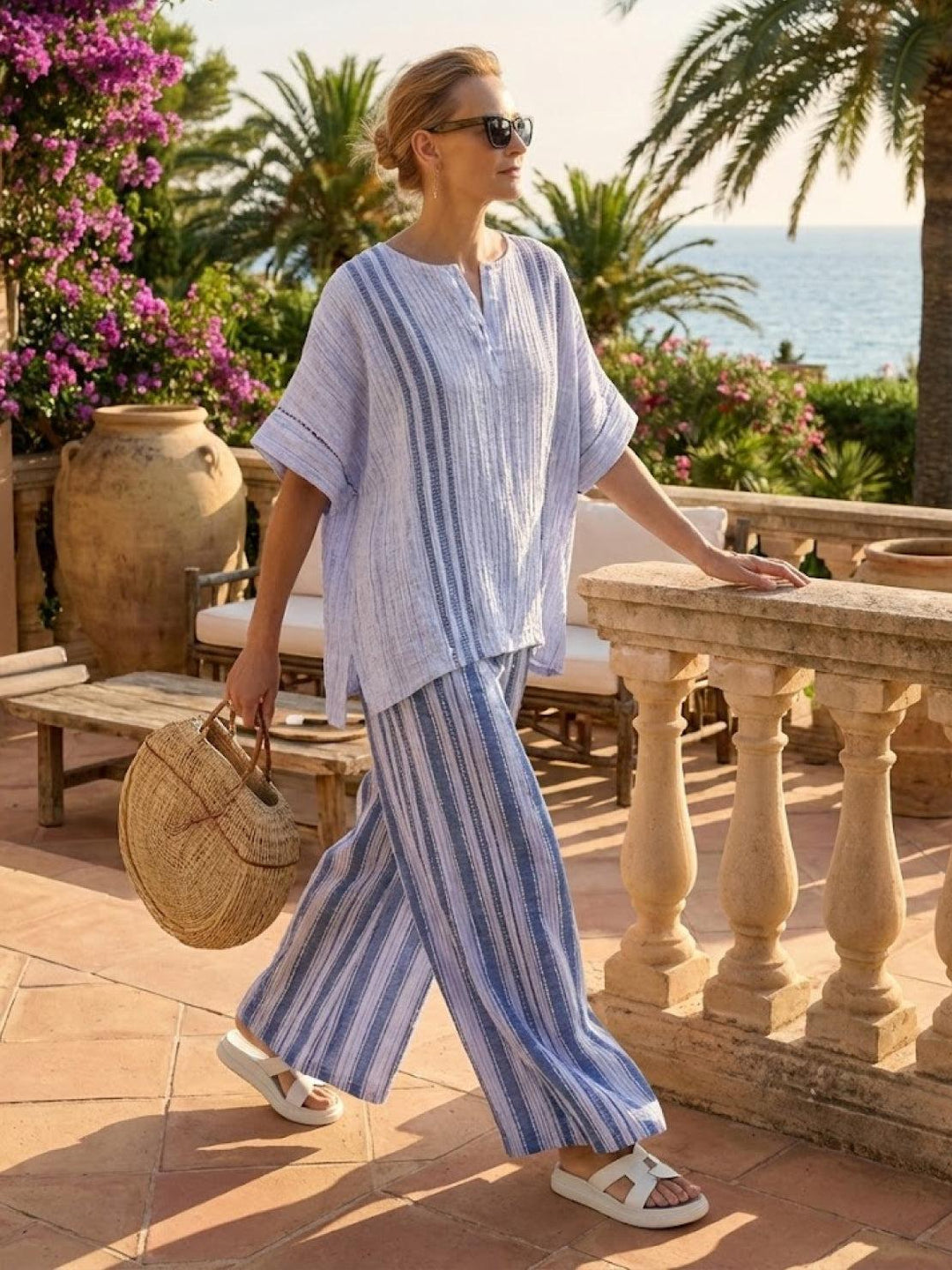 Coastal Comfort Two-Piece Set