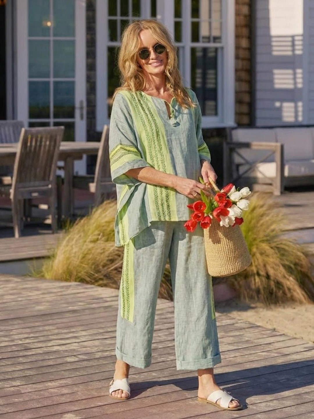 Coastal Comfort Two-Piece Set