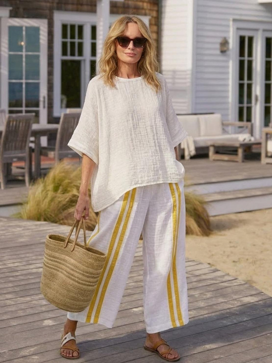 Coastal Comfort Two-Piece Set