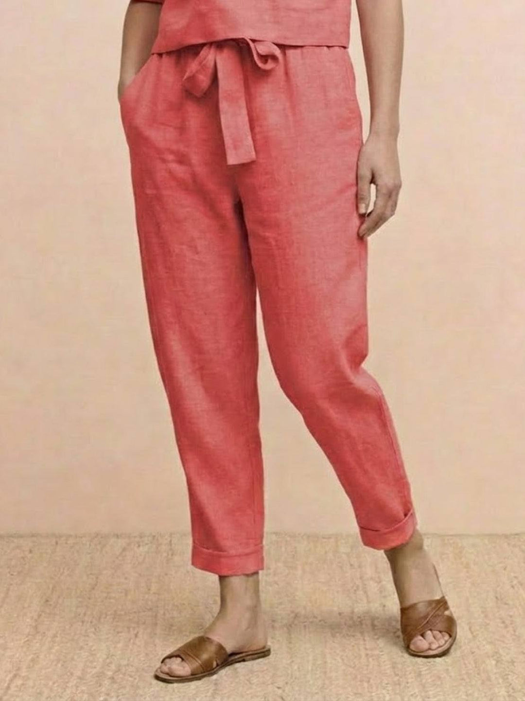 100% Cotton Linen Monochrome Co-ord