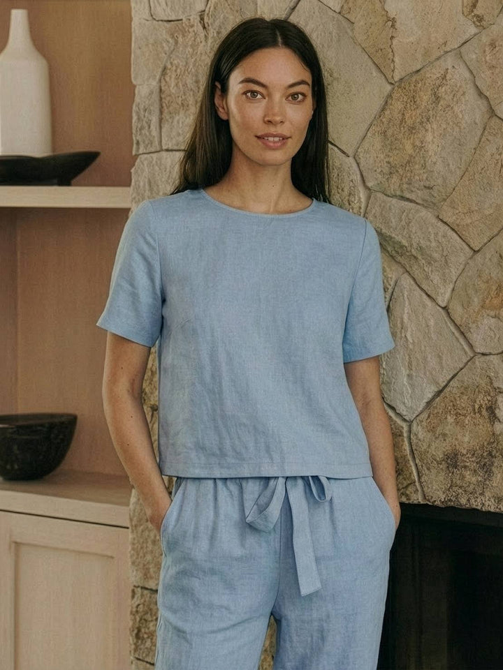 100% Cotton Linen Monochrome Co-ord