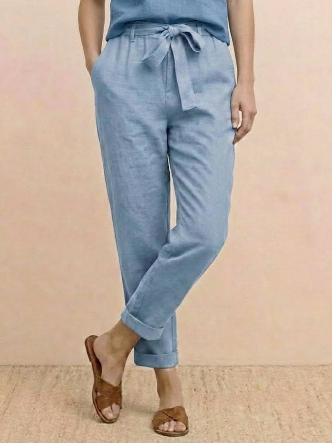 100% Cotton Linen Monochrome Co-ord