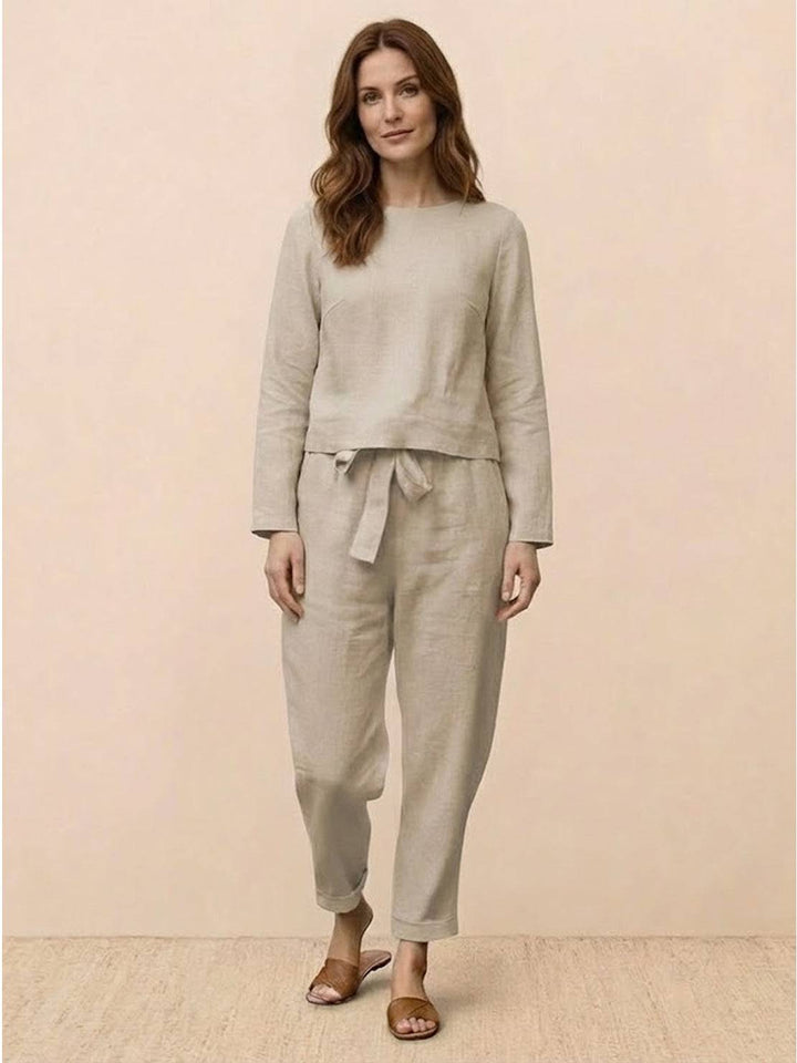 Cotton-Linen Monochrome Capsule