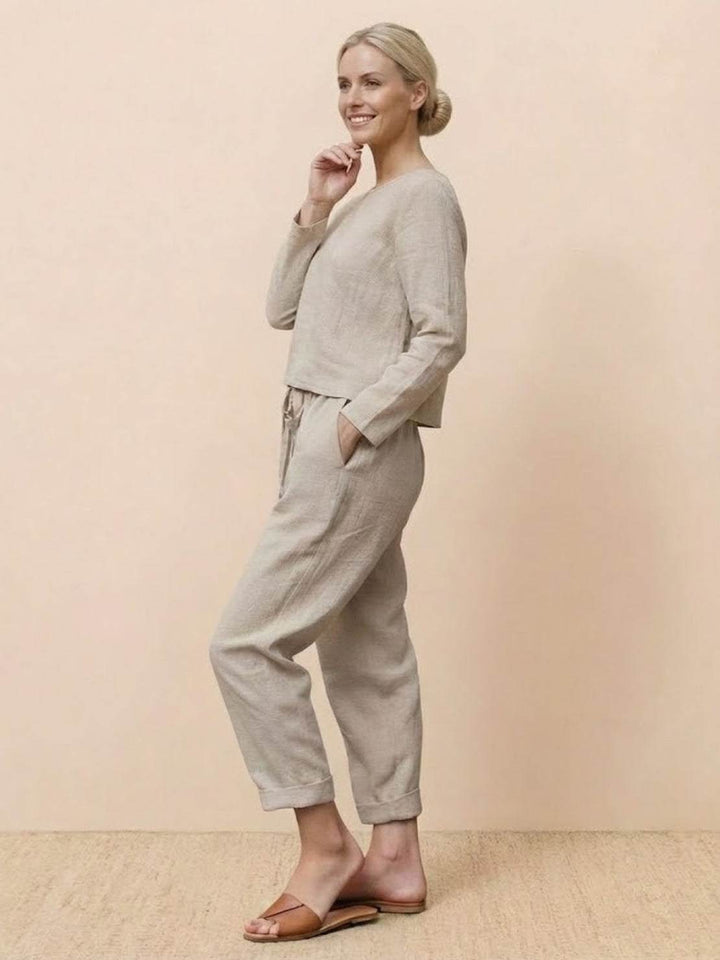 Cotton-Linen Monochrome Capsule