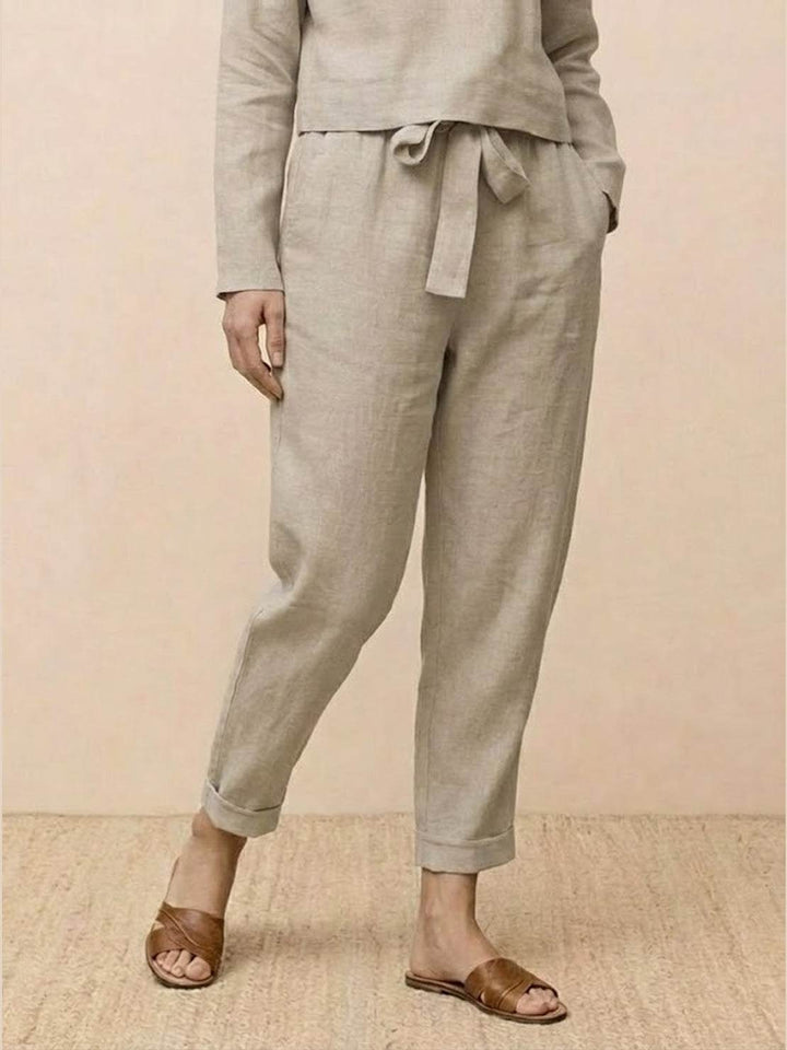 Cotton-Linen Monochrome Capsule