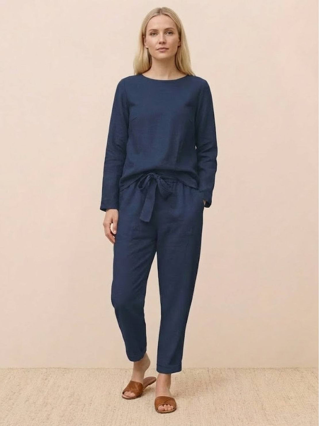 Cotton-Linen Monochrome Capsule