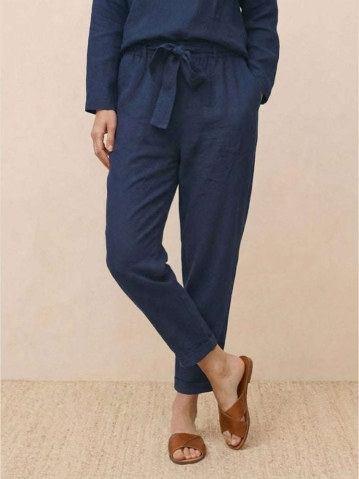 Cotton-Linen Monochrome Capsule
