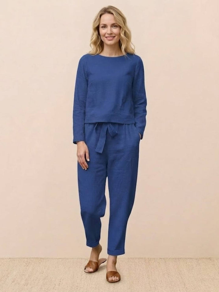 Cotton-Linen Monochrome Capsule