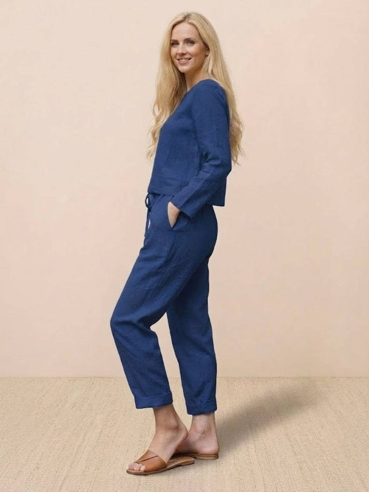Cotton-Linen Monochrome Capsule