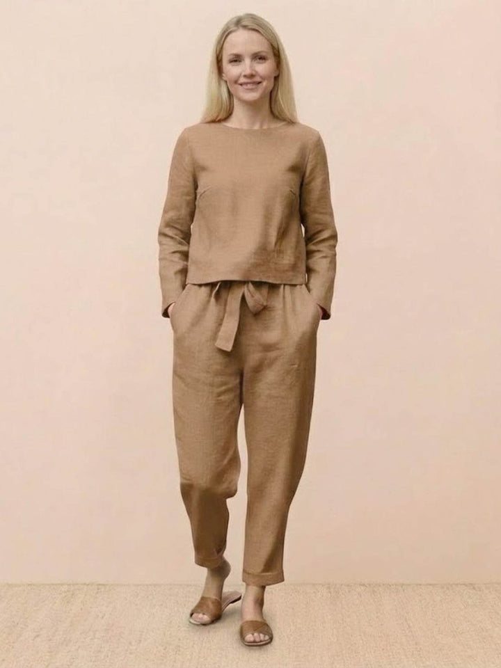 Cotton-Linen Monochrome Capsule