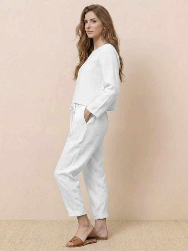 Cotton-Linen Monochrome Capsule