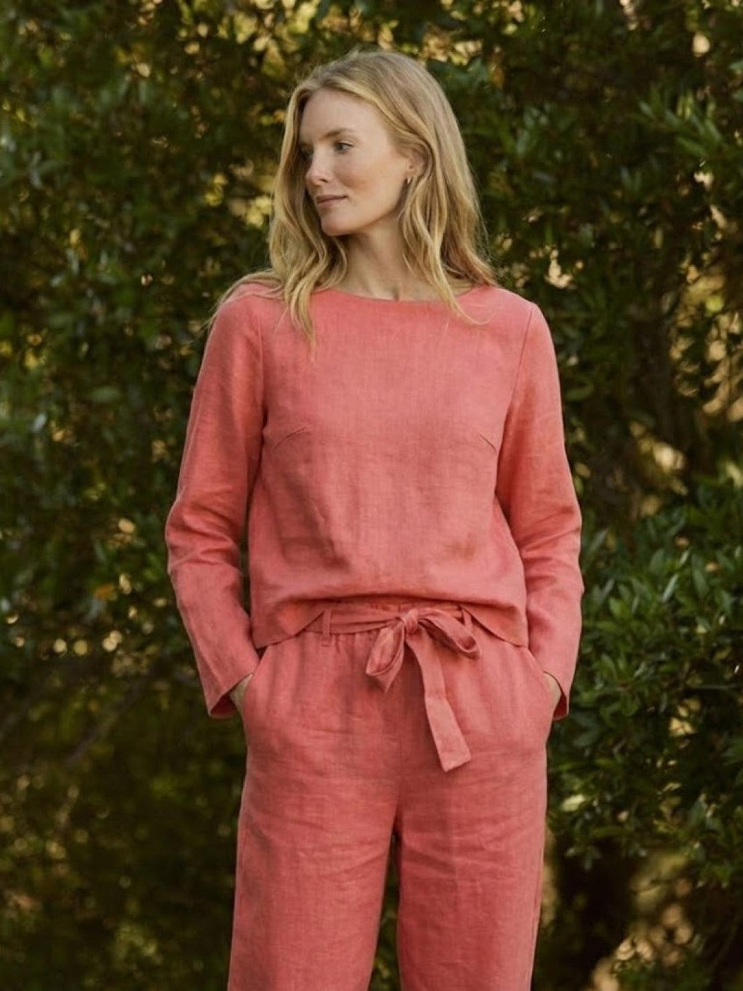 Cotton-Linen Monochrome Capsule