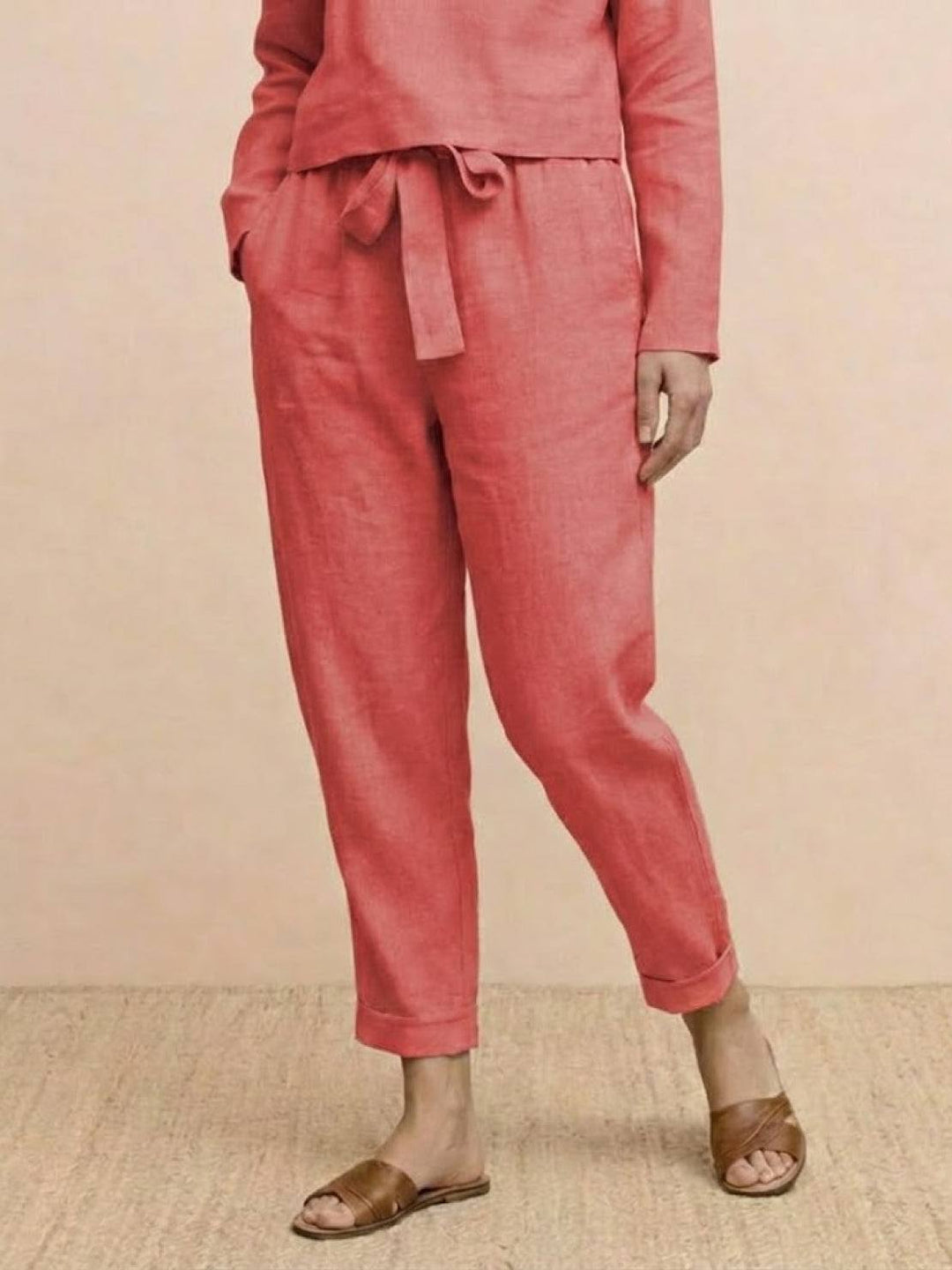 Cotton-Linen Monochrome Capsule