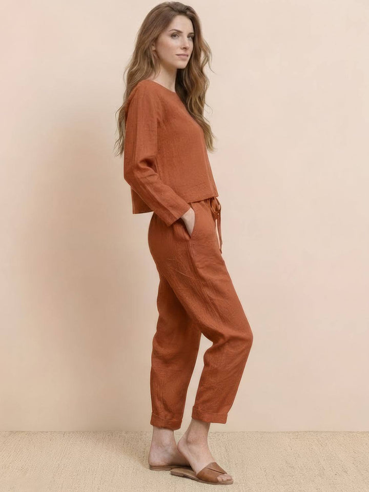 Cotton-Linen Monochrome Capsule