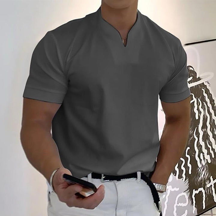 Refined Collar Polo Shirt