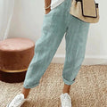 Relaxed Striped Summer Pants