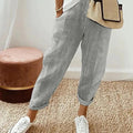 Relaxed Striped Summer Pants