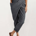 High-Waist Wrapped Comfy Pants