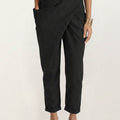 High-Waist Wrapped Comfy Pants