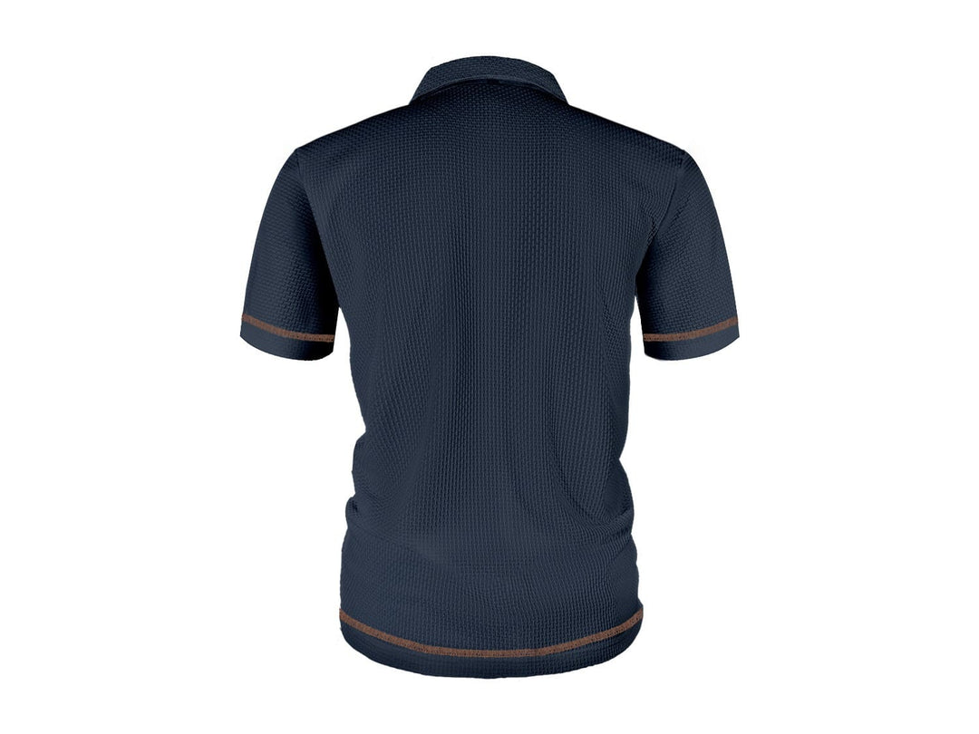 Refined Textured Polo Shirt