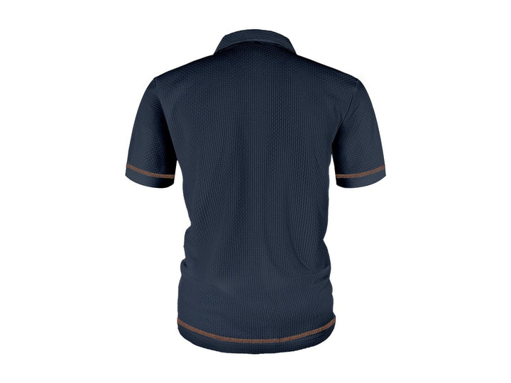 Refined Textured Polo Shirt