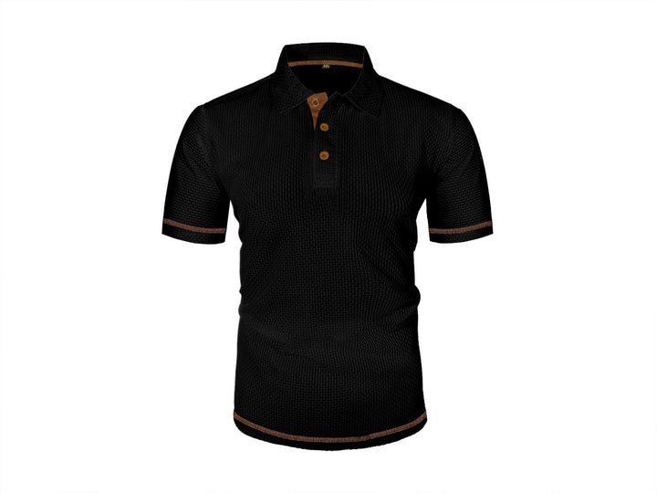 Refined Textured Polo Shirt
