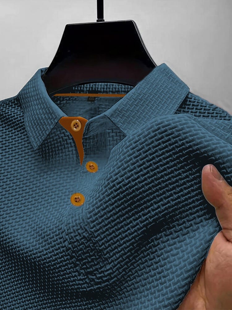 Refined Textured Polo Shirt