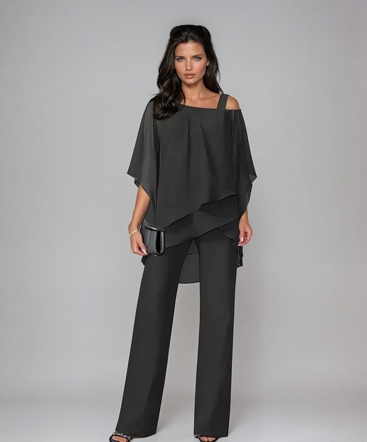 Elegant Two-Piece Layered Set