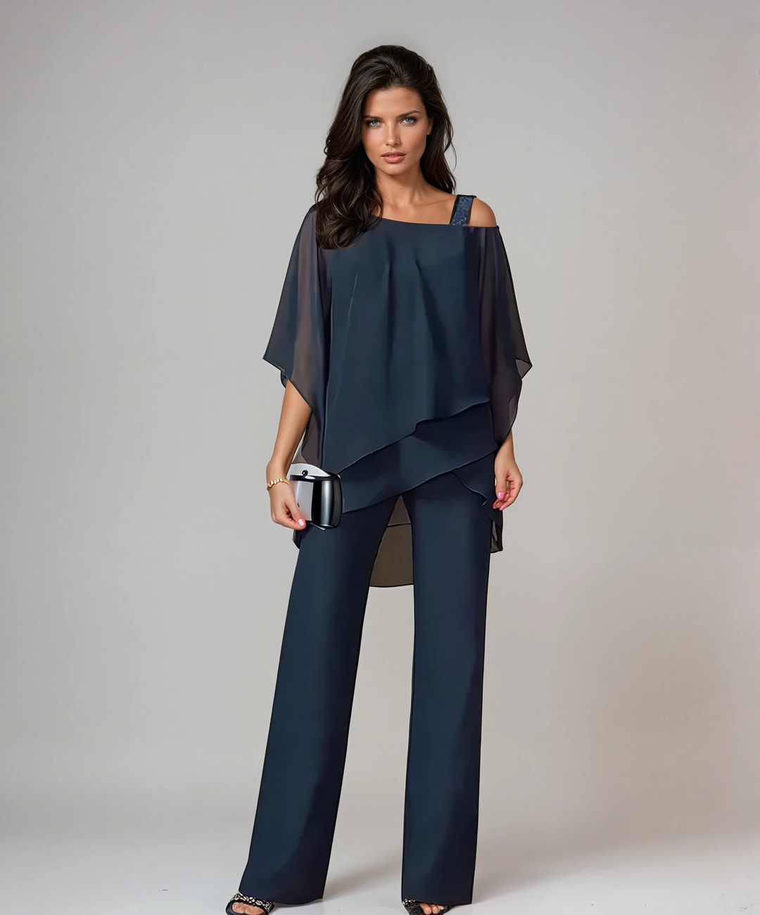 Elegant Two-Piece Layered Set