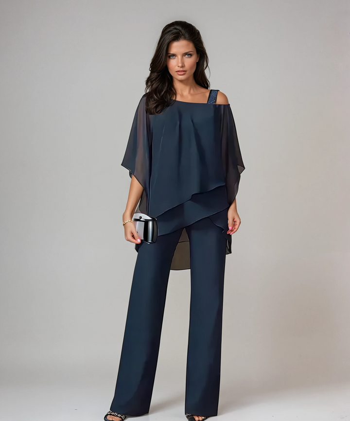 Elegant Two-Piece Layered Set