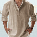 Breathable Button-Up Shirt