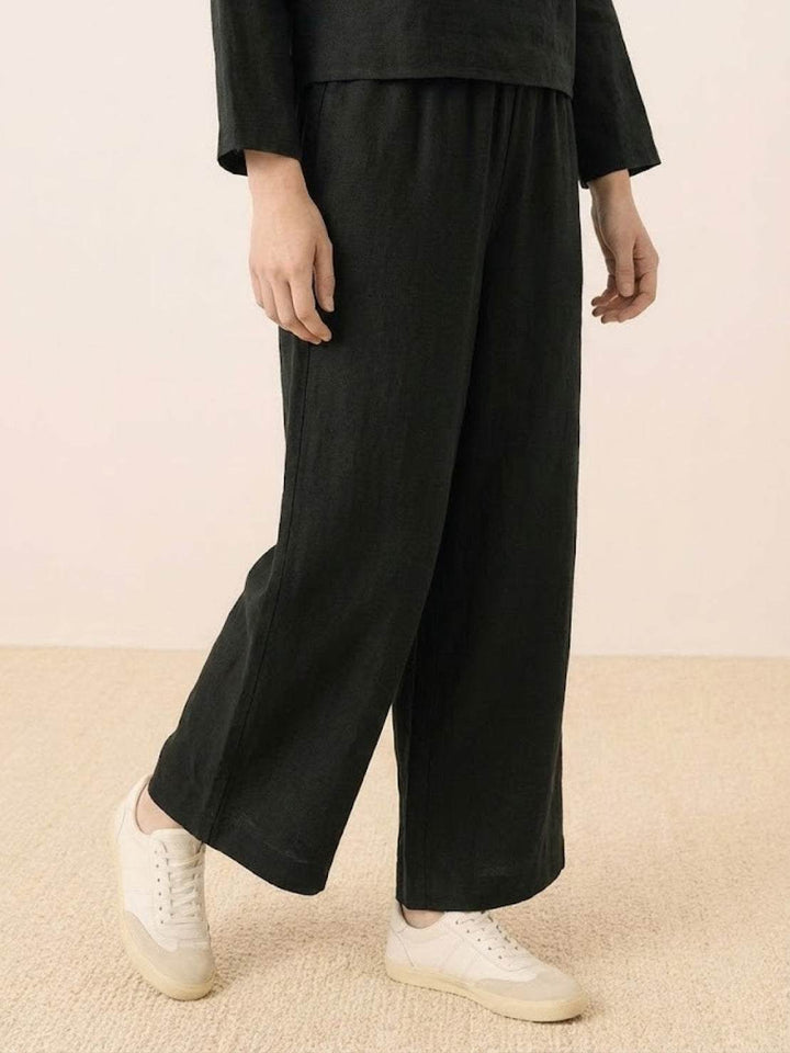Loose Solid Color Two-Piece Set