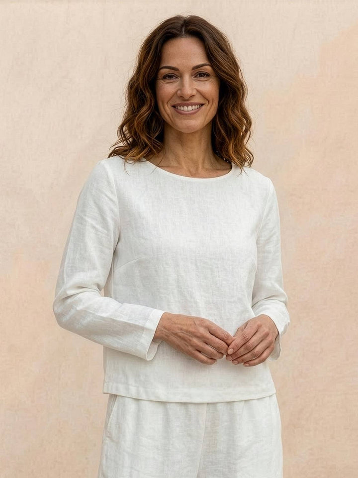 Loose Solid Color Two-Piece Set
