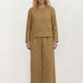 Loose Solid Color Two-Piece Set