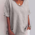 Comfortable Loose-Fit Blouse