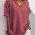 Comfortable Loose-Fit Blouse