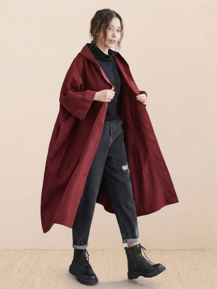 One Size Fits All Oversized Water Resistant Windbreaker Jacket