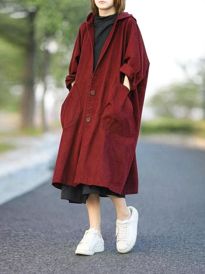 One Size Fits All Oversized Water Resistant Windbreaker Jacket