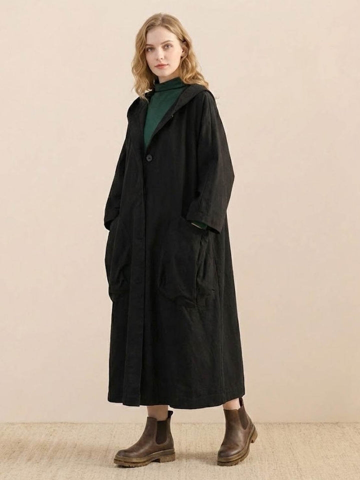 One Size Fits All Oversized Water Resistant Windbreaker Jacket