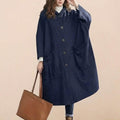 One Size Fits All Oversized Water Resistant Windbreaker Jacket